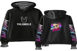 Rapper Hip Hop Bad Bunny Hoodies Women Men Fake Two Piece Hooded Sweatshirt Harajuku Streetwear Hip Hop Pullover Hooded Jacket5718418