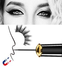 Smooth Magnetic Liquid Eyeliner Waterproof Sweatproof Eye Liner Fast Drying Densely Black Cosmetic Eyes Makeup Product8410772