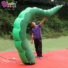 Inflatable green octopus leg tentacles cartoon air model octopus leg squid mall bar decoration