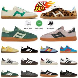 Handball Spezenials Sneakers Designerschuhe fast gelbe Kaugummi hellblau schwarzer scharlachrot hellrot klare rosa navy gum Aluminium Arctic Night Shadow Brown Collegiate