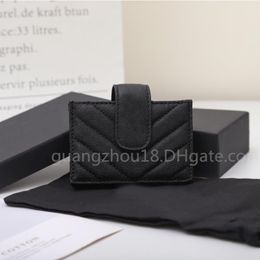 Fashion Mini Card Bags Lichi Grain with Buckle Five lattice screens for Women 11x7x2cm 06691 232Q