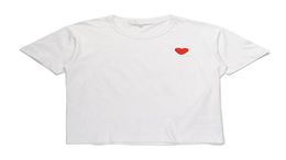 Classic heart pattern designers tshirt C001 mens women fashion playing tees harajuku summer short sleeve shirts casual hiphop t9254613