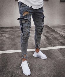 Fashion Designer Men039s Jeans Luxury Men039s Pants for Autumn Brand Skinny Jeans with Large Pocket Gentleman Style Size S39831872
