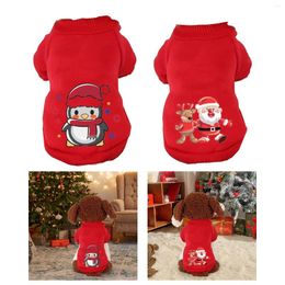 Dog Apparel Christmas Hoodie Fall Puppy Outfits Winter Clothes Costume