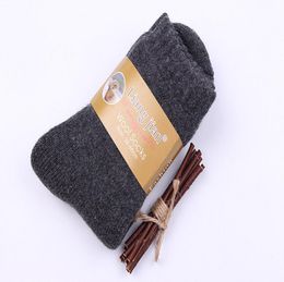 Thick Casual Men 'S Winter Socks a 30 Degrees Below Zero Resist Cold Wool Socks for Men Thicken Pile Socks2387890