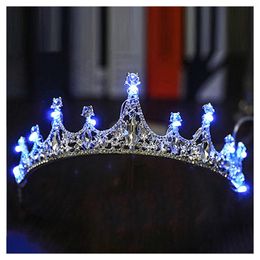 Headpieces Luminous Headwear Female Hair Hoop Anti-Slip Elegant Comfortable For Birthday Stage Party Show Dress Up