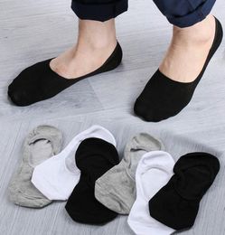 New 10Pair Casual Men Loafer Boat NonSlip Invisible Short Socks 5 Colours No Show Nonslip Liner Low Cut Cotton Soft Socks6133197