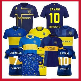 Soccer Jerseys 2024 Boca Juniors soccer Jerseys VILLA SALVIO Men kids Benedetto Salvio camisa de futebol 22 23 football shirt TEVEZ CARLITOS MARCOS ROJO VAZQUEZ