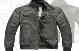 2016 Autumn Fashion Brand Men039s US Air Force 1 Short Aviation Jacket Warm Bomber Army Green Jacket manteau homme Army Militar9111265