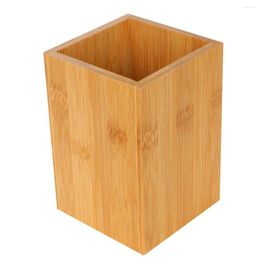 Kitchen Storage Utensil Organiser Drawstring Lunch Bag Insulated Tableware Bamboo Cutlery Organiser For