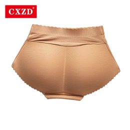 CXZD Women Butt Lifter Lingerie Fake Ass Brief Hip Up Padded Seamless Butt Hip Enhancer Shaper Panties Body Shapers 240515