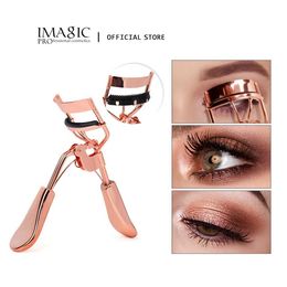 Eyelash Curler IMAGIC eyelash curler portable makeup tool wimper kruller natural curler suitable for Asian womens beauty and makeup with full eye shape Q240517
