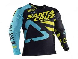 2021 Santa Cruz Enduro Downhill Mountain Bike Jerseys Mx Motocross Racing Jersey Long Sleeve Cycling Clothes Tshirt4996158