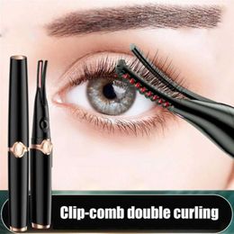 Eyelash Curler New hot eyelash curler USB rechargeable electric eyelash curler for fast and natural curling and 24-hour long duration Q240517