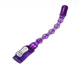 12 modes vibration waterproof anal beads sex toy for anal pussy breast jelly g spot vibrator sex product Y181026062606092