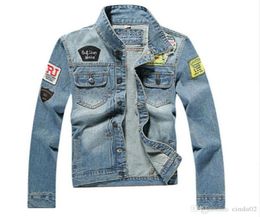 Men039s Denim Jacket High Quality Fashion Jeans Slim Fit Casual Streetwear Vintage Mens Jean Clothing Plus Size M5XL5025866