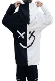 Harajuku Men Hoodies Fashion Printed Hooded Sweatshirt Hip Hop Streetwear Male Loose Hoodie Pullover Clothes Moletom7909330