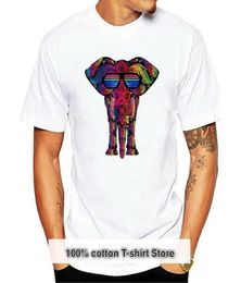 Men039s TShirts LED T Shirt Sound Activated Light Up Funny Elephant Men 2021 Fashion Style TShirt4650597