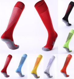 Sports Hockey Soccer Long Knee High Training long tube thick towel socks children039s football socks nonslip overknee sports 6649801