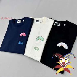 Men's Designer T-Shirt Men And Women Caual Thirt Spring Summer Breathable KITH TREATS Men 1 1 High Quality With Donut Print Pecial Tee Top Hort Leeve c7cd