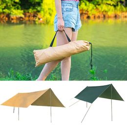 Tents And Shelters Sun Shelter Cloth Lightweight Outdoor Folding Shade Reusable Canopy Camping Tent For Barbecue Green 300300cm