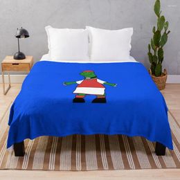 Blankets Gunnersaurus Sticker Throw Blanket Custom Winter Beds Decorative Soft