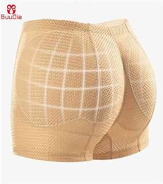 GUUDIA Womens Butt Lifter Seamless Hip Enhancer Underwear Booty Pads Shaper Boyshorts Breathable Body 2108101974816