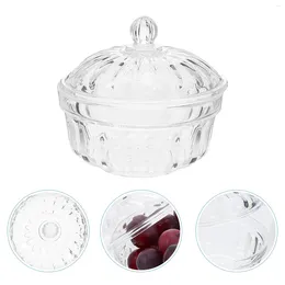 Dinnerware Sets Acrylic Fruit Bowl Party Chocolate Storage Jar Accessory Portable Candy Transparent Vintage Decor