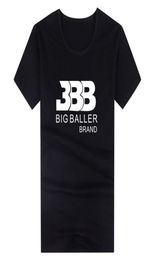 Fashion White Black Tshirt Ball Basketball Male Cotton Short Sleeved Loose BBB Tshirt men t shirt S4XL3935413