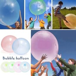 s Children Outdoor Soft Air Water Filled Bubble Ball Inflating Balloon Toy Fun Party Game bubble ball 240517