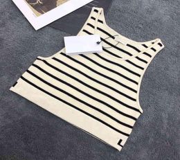 Women Clothes Tank Top Womens Designer T Shirt Black White Letter Summer Short Sleeve Ladies Clothing Size SL Camis Tops Femme fa6792665