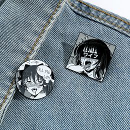 Halloween japanese dark sexy girls enamel pin Cute Anime Movies Games Hard Enamel Pins Collect Metal Cartoon Brooch Backpack Hat Bag Collar Lapel Badges
