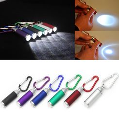 Mini Pocket LED Flashlights Portable Keychain Keyring Handy LED Light Camping Flashlight Torch Lamp Lights c8529025830