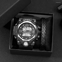 Wristwatches Men Digital Watches Luminous Fashion Sport For Man Calendar Date Clock Relogio Masculino