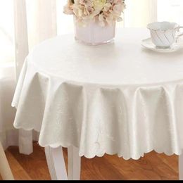 Table Cloth Waterproof And Oil-Proof Square Thickened Tablecloth Small Round