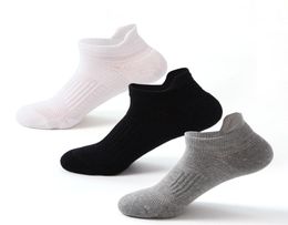 Low Cut Ankle Socks Mens Towel Bottom Size EU USA Professional Elite Basketball Skateboard Boat Ship Socks 1 pair 2 pieces2489848