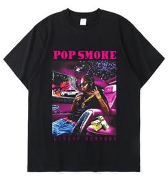 Vintage Cool Rap Pop Smoke Men Women T Shirt Oversized Casual O Neck Hip Hop Short Sleeve TShirt Streetwear Men Tee Shirt 2206084020075