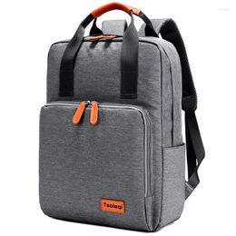 Backpack Crossten High Quality Oxford Canvas Men's Bag 14.1"Laptop Notebook Schoolbag Casual Rucksack Daypack