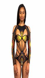 One piece African Swimwear Bodysuit Thong String Women Monokini Tribal Bather Swim Bathing Suit Swimsuit Female Beach Wear8818093