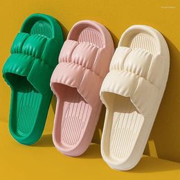 Slippers 2Pairs/Lot Women Platform EVA Comfirmed Soft Sole Light Weight At Home Slides Summer Beach Shoes Female Bath