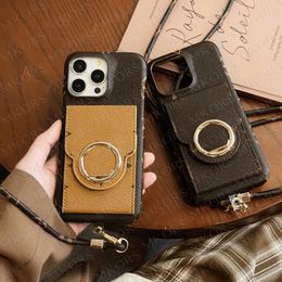 Luxury Advanced Flower Phone Cases for iPhone 15 15 plus 15 pro 15pro max with Mirror Card Holder Pocket Spliced Leather Cellphone Case Shockproof Back Cover