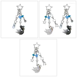 Keychains Fast Reach Fashion Star Small Fish Charm Phone Straps Car Keys Hanging Pendants Y2K Bag Decoration Lanyard Purse