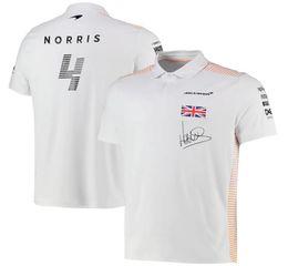 Men's Spring and Autumn One McLaren Team 2021 Racing Rider Off-Road Sports POLO Shirt Short Sleeve 3D Printing4807815