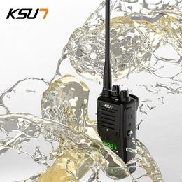 Walkie Talkie VHF Marine Waterproof Profesional Long Range Amateur Radio Station IP68 For Fishing Kayak Two-Way KSUT P85