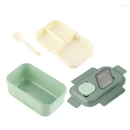 Dinnerware Leak Proof Lunch Containers Leak-proof Box For Children Container Microwave Dishwasher & Freezer Safe 1600ml
