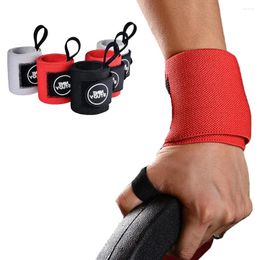Wrist Support 2Pcs Fitness Wraps Weight Lifting Gym Strap Cross Training Padded Thumb Brace Power Hand Bar Wristband