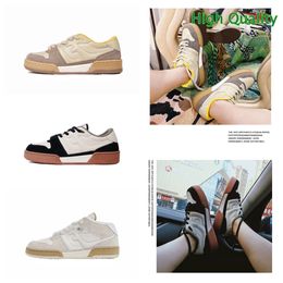 Dopamine Coloured Women's Shoes Instagram Spring Autumn Versatile Star White Shoes Thick Board Shoes black new trendy small summer size 36-40 2024