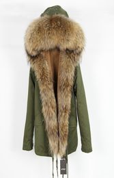 OFTBUY 2020 Casual green winter jacket women parka real fur coat big natural raccoon fur collar hooded parkas warm outerwear5089856