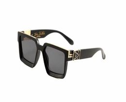 men brand designers sunglasses millionaire evidence sunglasses retro vintage shiny gold summer style laser Z0350W top quality7782026