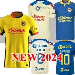 Soccer Jerseys size S3XL 2023 2024 2025 Liga MX Club America Soccer Jerseys RMARTiNEZ GIOVANI home away 3rd training vest 24 25 football men and women shirt fans play